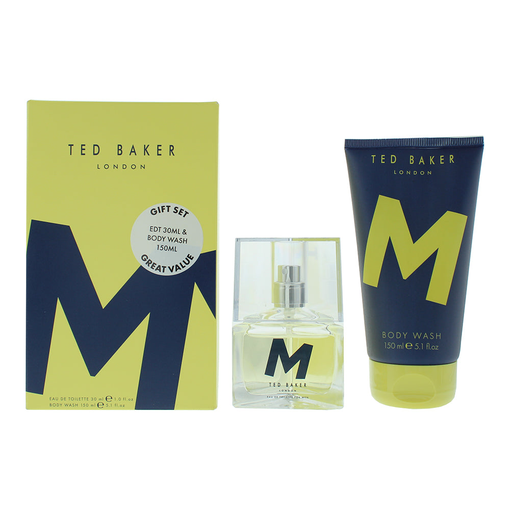 Ted Baker M 2-Piece Gift Set Eau de Toilette 30ml, Body Wash 150ml - Glow Empire