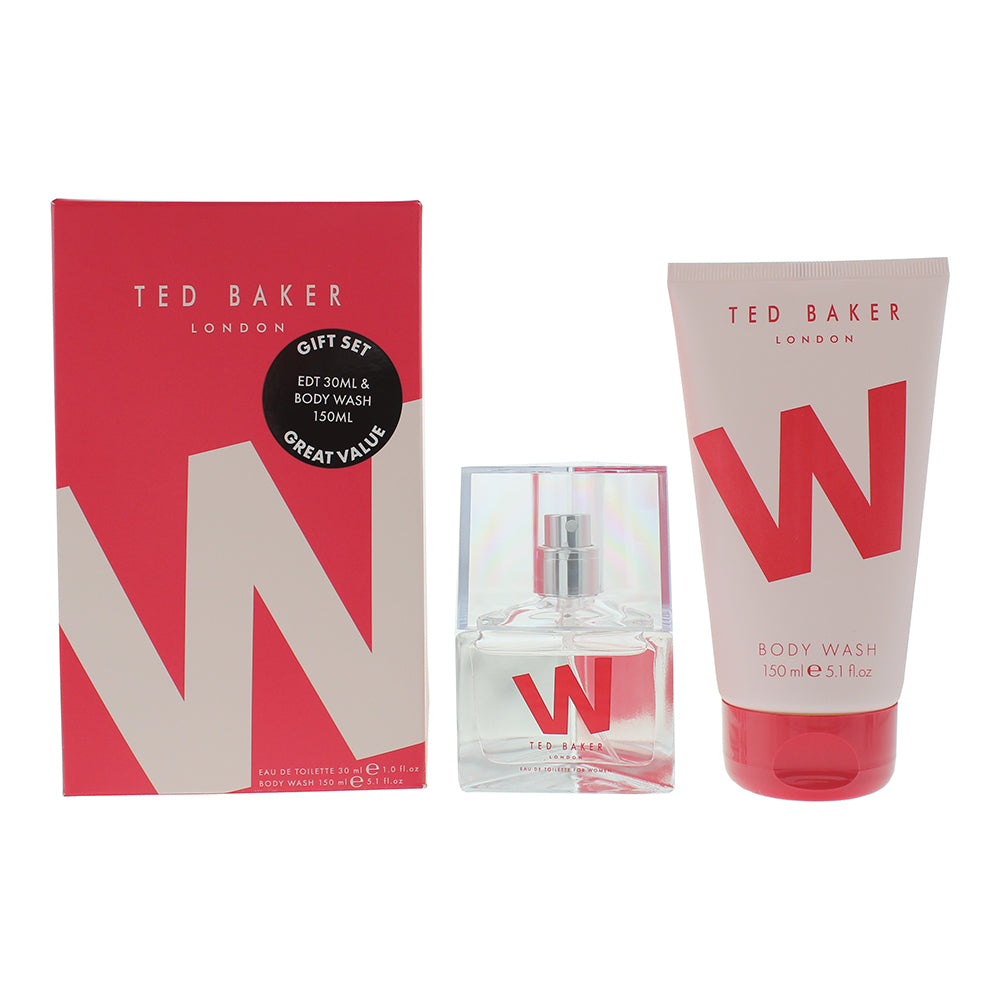 Ted Baker W 2-Piece Gift Set Eau de Toilette 30ml, Body Wash 150ml - Glow Empire