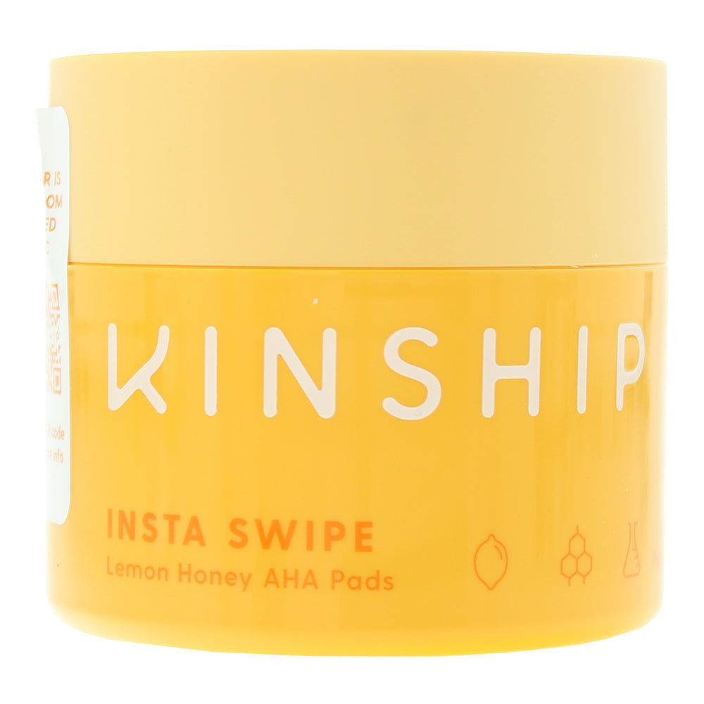 Kinship Insta Swipe Lemon Honey AHA Exfoliating Pads 45 Pads - Glow Empire