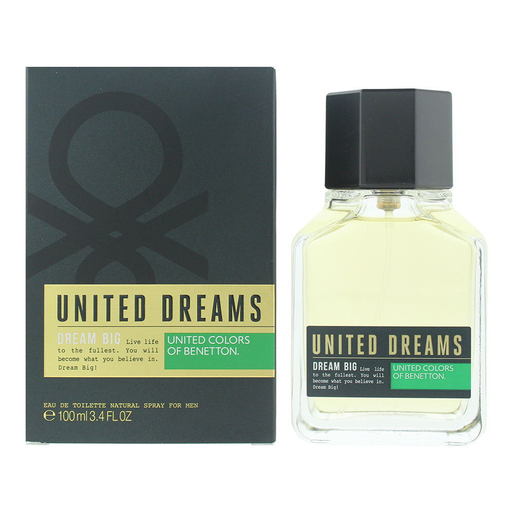Benetton United Dreams Dream Big for Men Eau de Toilette 100ml Spray - Glow Empire