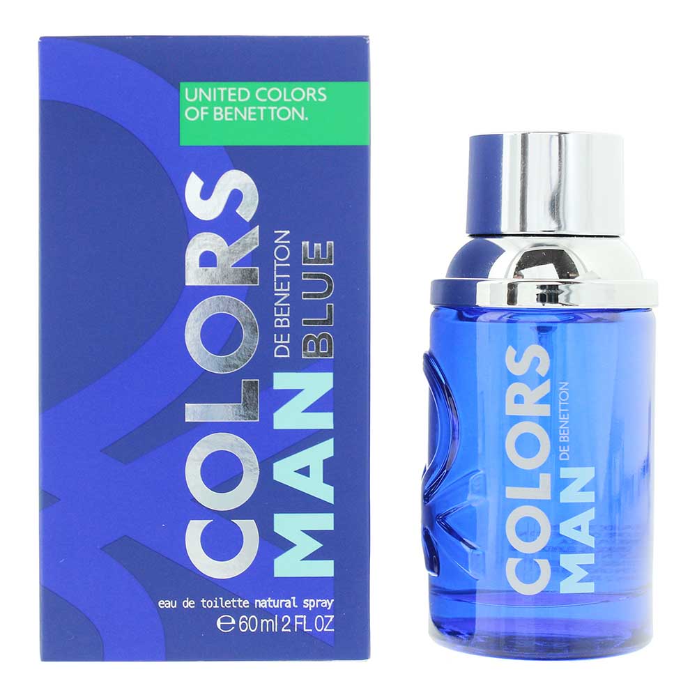 Benetton Colors Man Blue Eau de Toilette 60ml Spray - Glow Empire