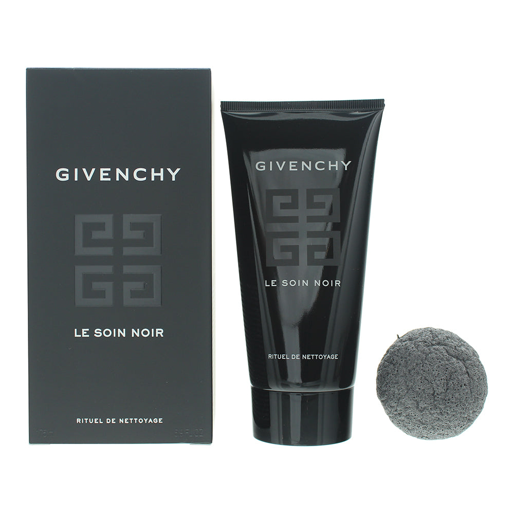 Givenchy Le Soin Noir Face Cleanser 175ml + Face Sponge - Glow Empire
