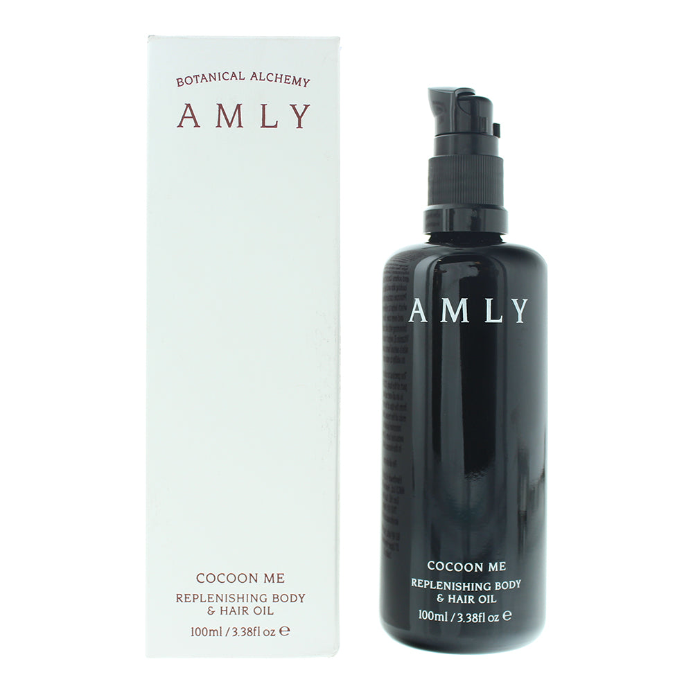 Amly Cocoon Me Replenishing Body & Hair Oil 100ml - Glow Empire