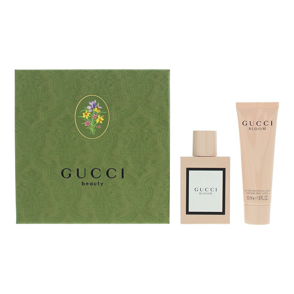 Gucci Bloom 2 Piece Gift Set Eau de Parfum 50ml - Body Lotion 50ml - Glow Empire