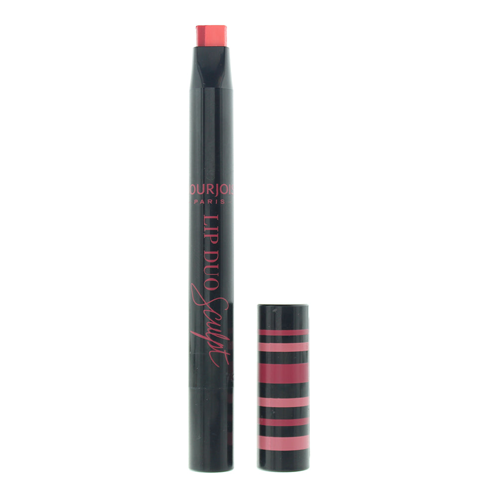 Bourjois Lip Duo Sculpt Lipstick 1g - 03 Grenade In - Glow Empire