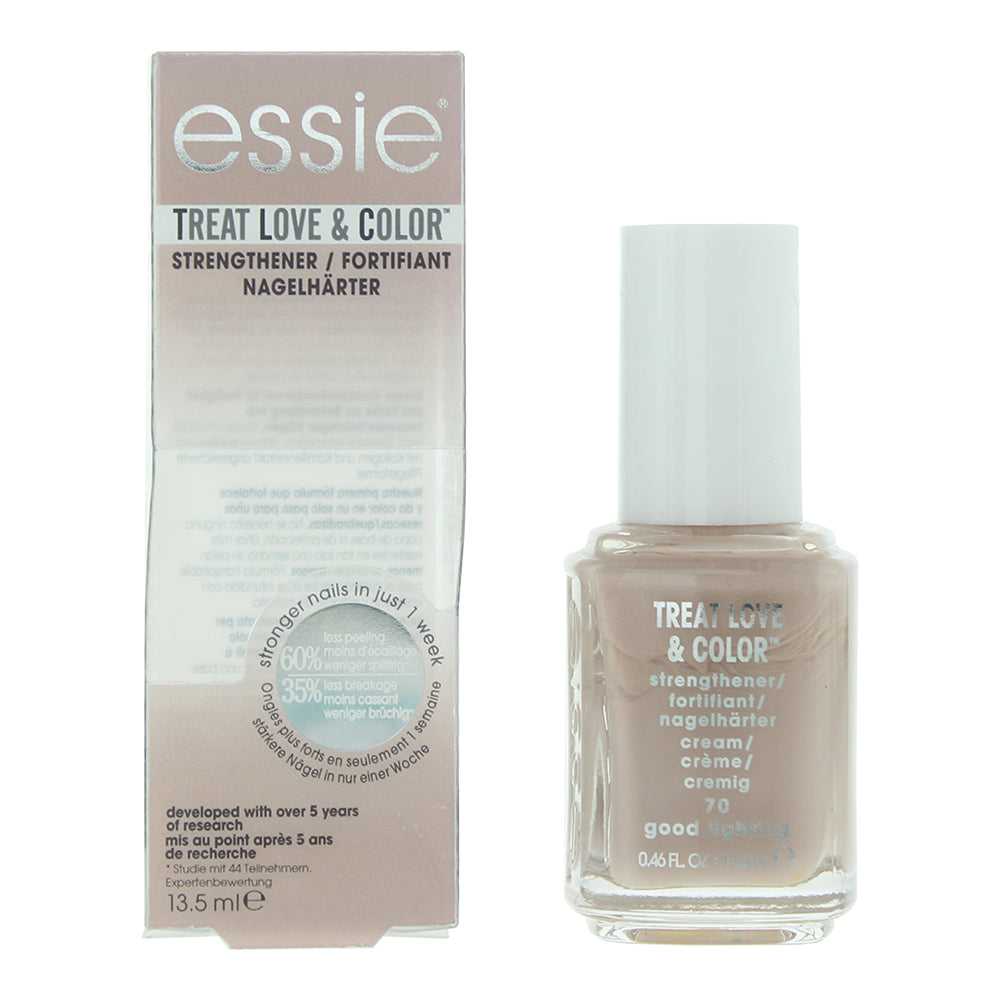 Essie Treat Love & Color Strengthener Nail Polish 13.5ml - 70 Good Lighting - Glow Empire