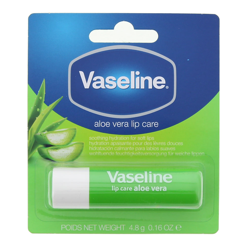 Vaseline Aloe Vera Lip Care 4.8g - Glow Empire
