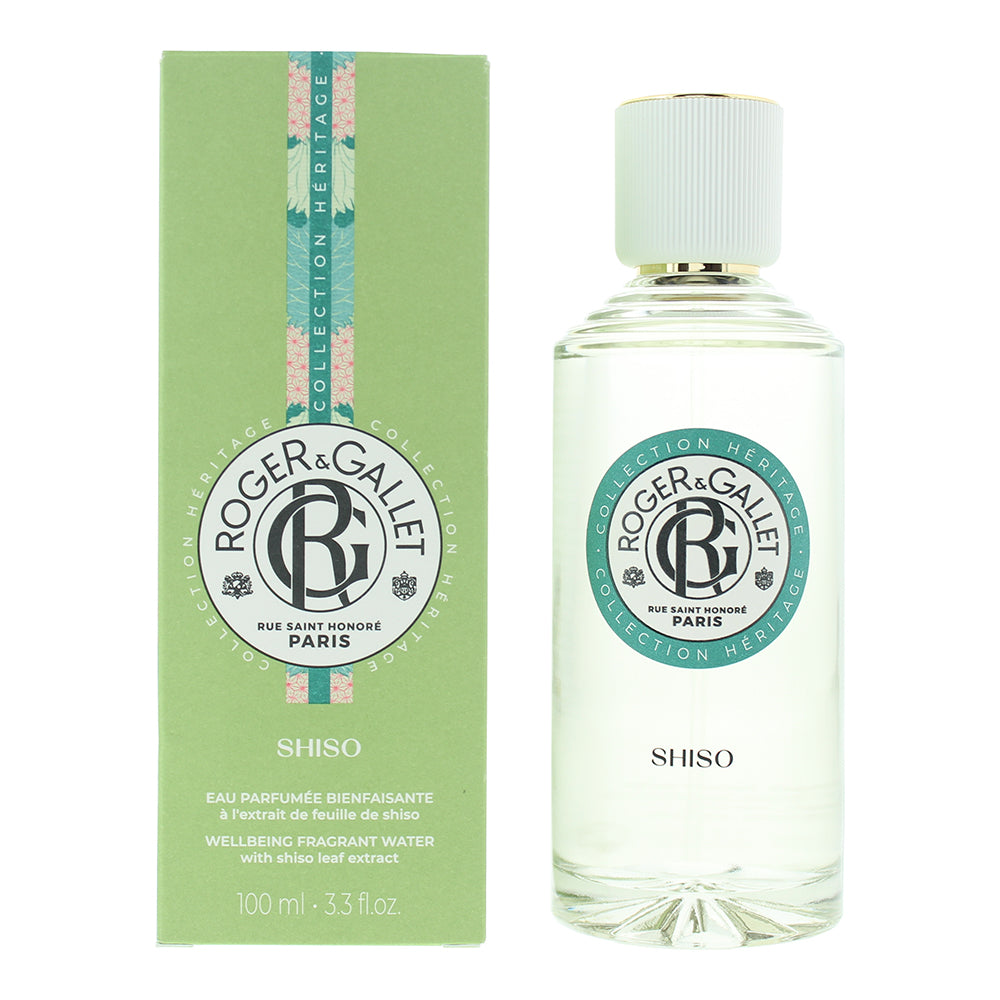 Roger & Gallet Shiso Wellbeing Scented Water 100ml - Glow Empire