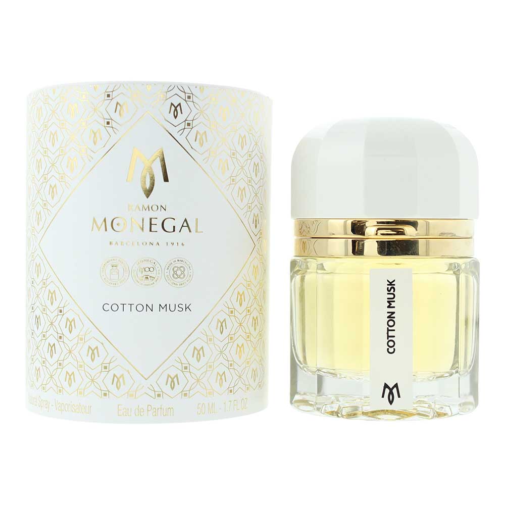 Ramon Monegal Cotton Musk Eau de Parfum 50ml Spray - Glow Empire