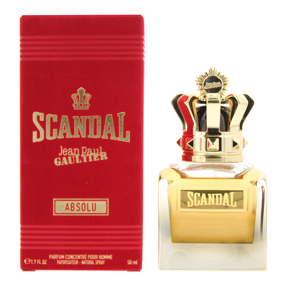 Jean Paul Gaultier Scandal Pour Homme Absolu Eau de Parfum 50ml Spray - Glow Empire