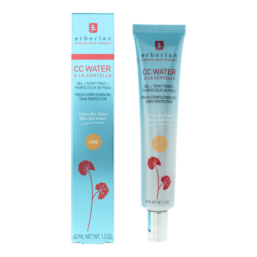 Erborian CC Water Fresh Complexion Gel Skin Perfector 40ml - Dore - Glow Empire