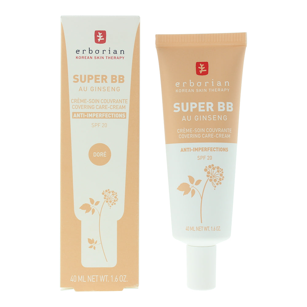 Erborian Super BB Anti Imperfections Dore Covering Cream 40ml - Glow Empire