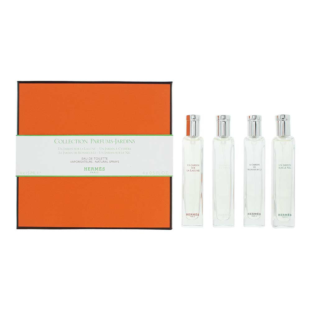 Hermès The Parfums-Jardin Collection Travel Gift Set 4 Pieces - Glow Empire