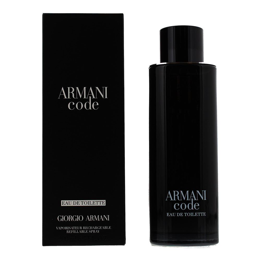 Giorgio Armani Armani Code Eau de Toilette 200ml Refillable Spray  - Glow Empire