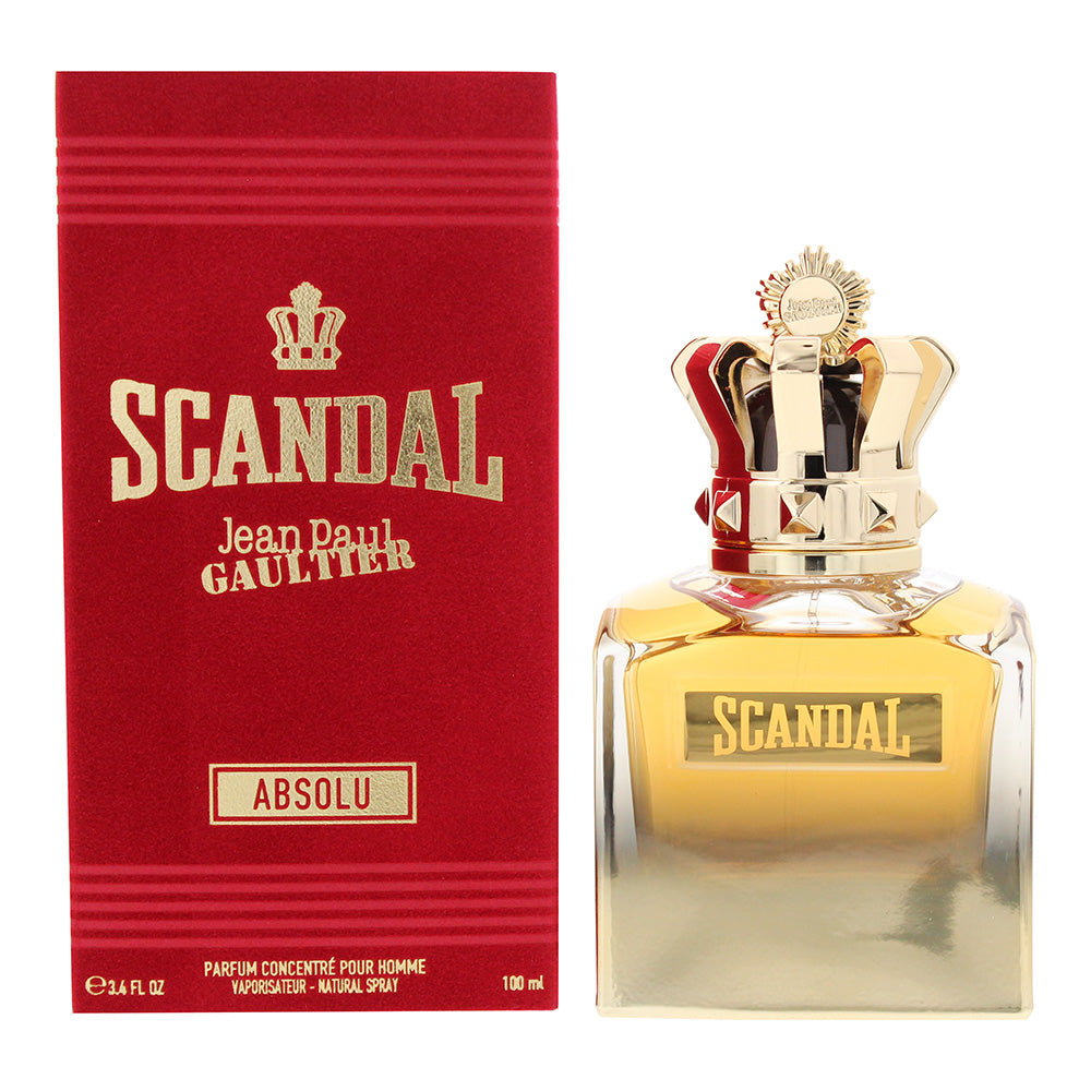 Jean Paul Gaultier Scandal Pour Homme Absolu Eau de Parfum 100ml - Glow Empire