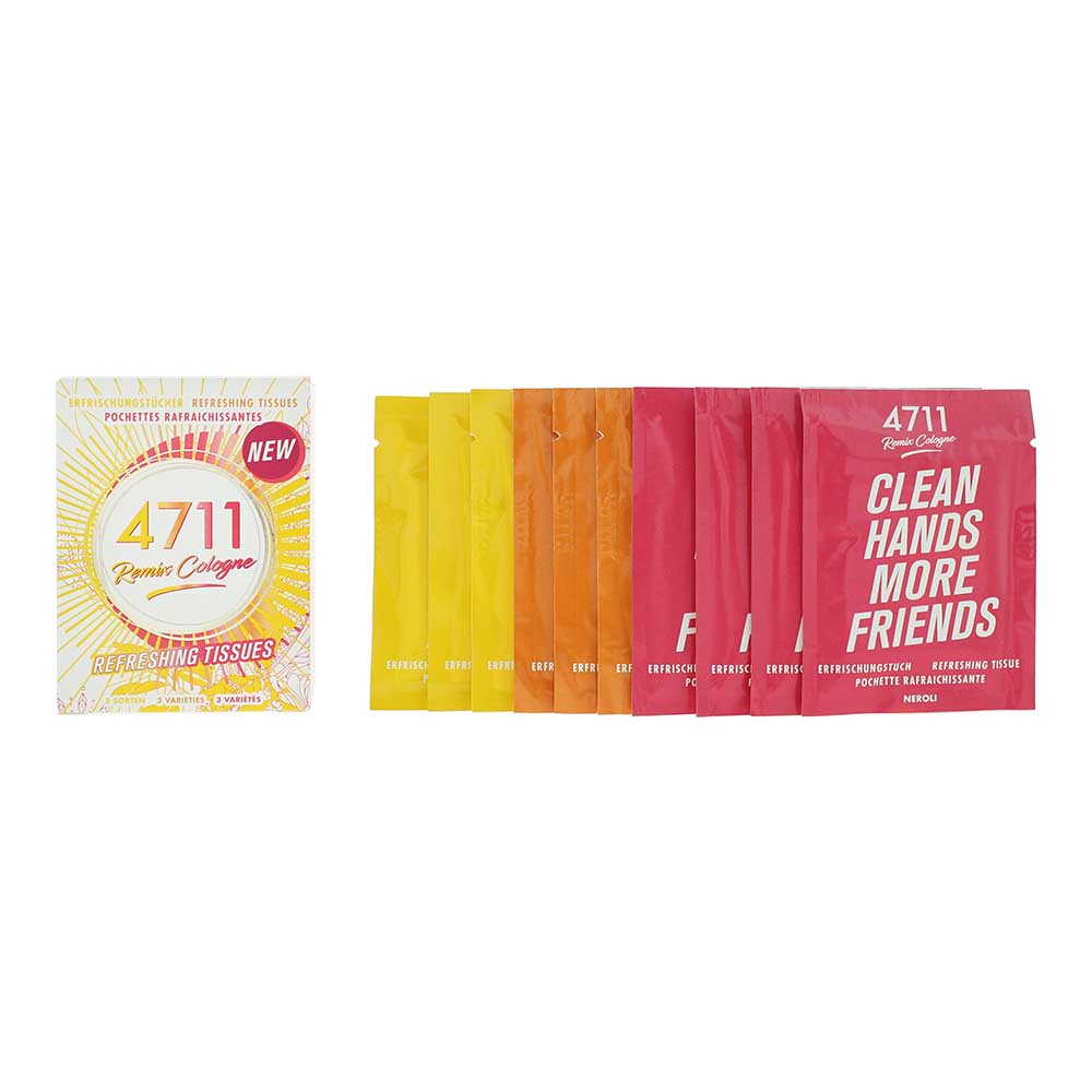 4711 Remix Cologne Refreshing Tissues 10pack - Glow Empire