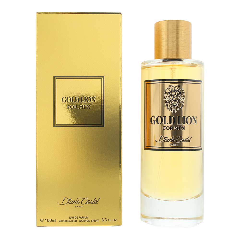 Diane Castel Gold Lion Eau de Parfum 100ml Spray - Glow Empire