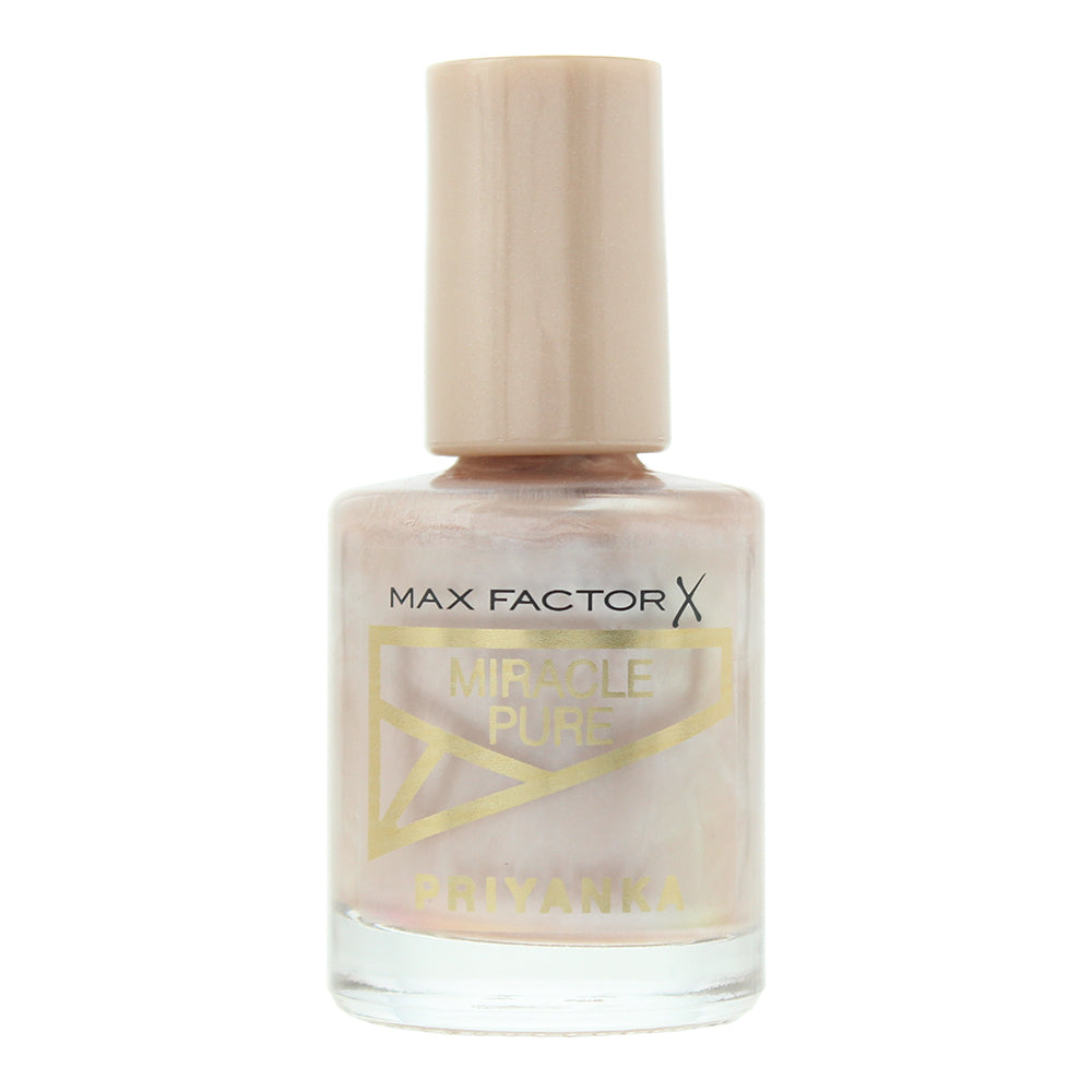 Max Factor Priyanka Miracle Pure Nail Polish 12ml - 775 Radiant Rose - Glow Empire