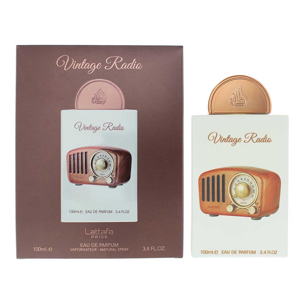 Lattafa Perfumes Vintage Radio Eau de Parfum 100ml Spray - Glow Empire