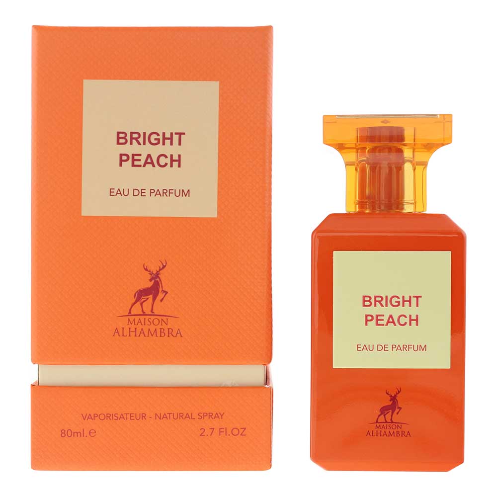 Maison Alhambra Bright Peach Eau de Parfum 80ml Spray - Glow Empire