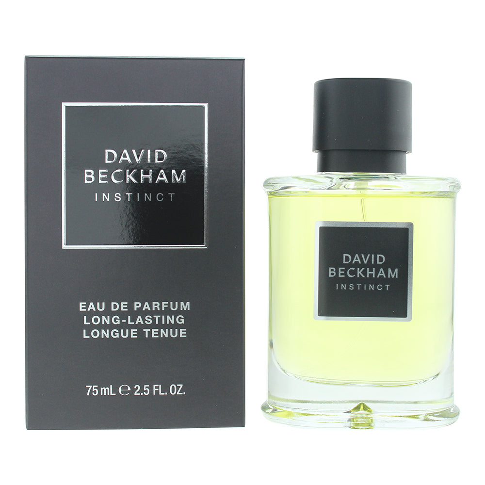 David Beckham Instinct Long-Lasting Eau De Parfum 75ml Spray - Glow Empire
