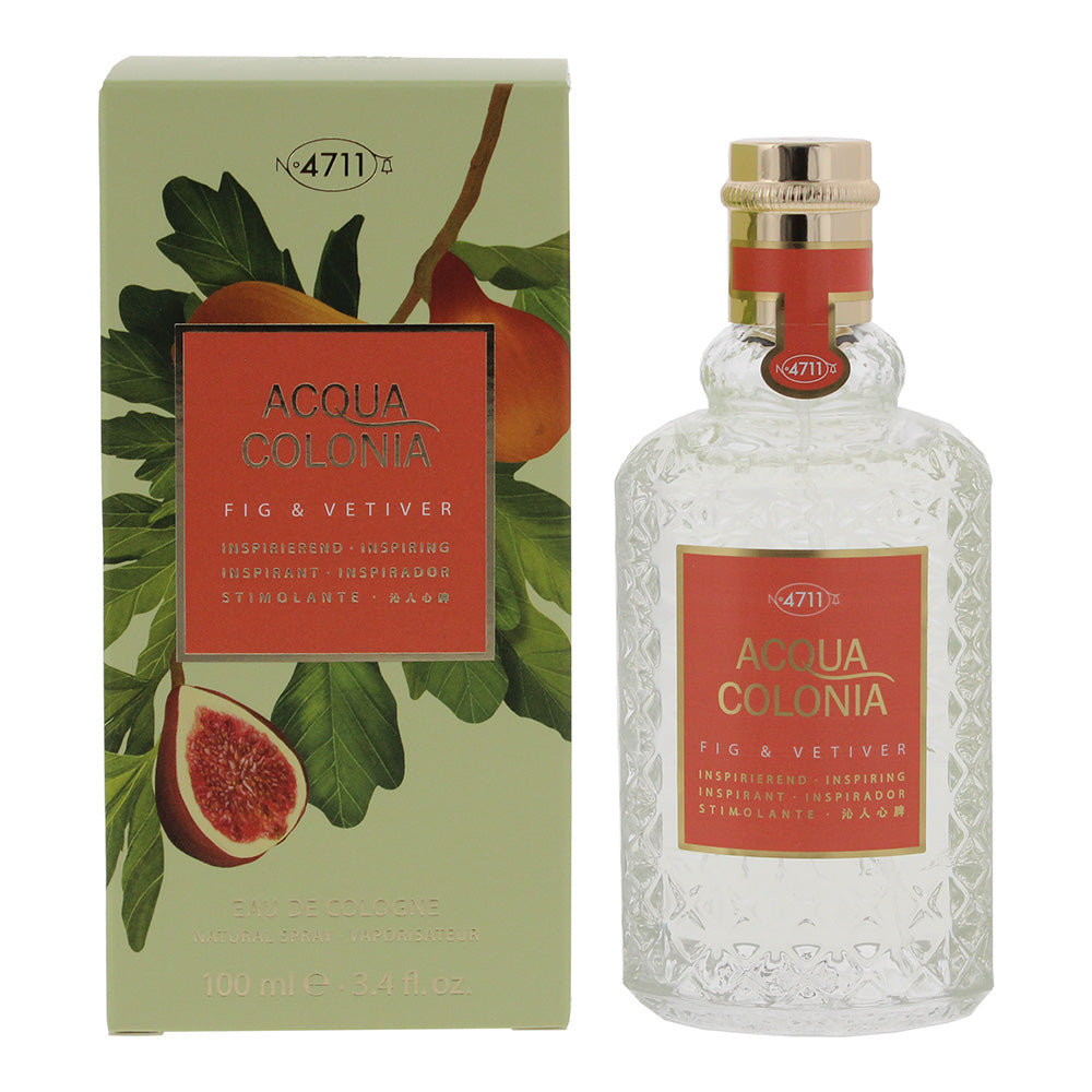Mäurer & Wirtz 4711 Acqua Colonia Fig & Vetiver Eau de Cologne 100ml Spray - Glow Empire
