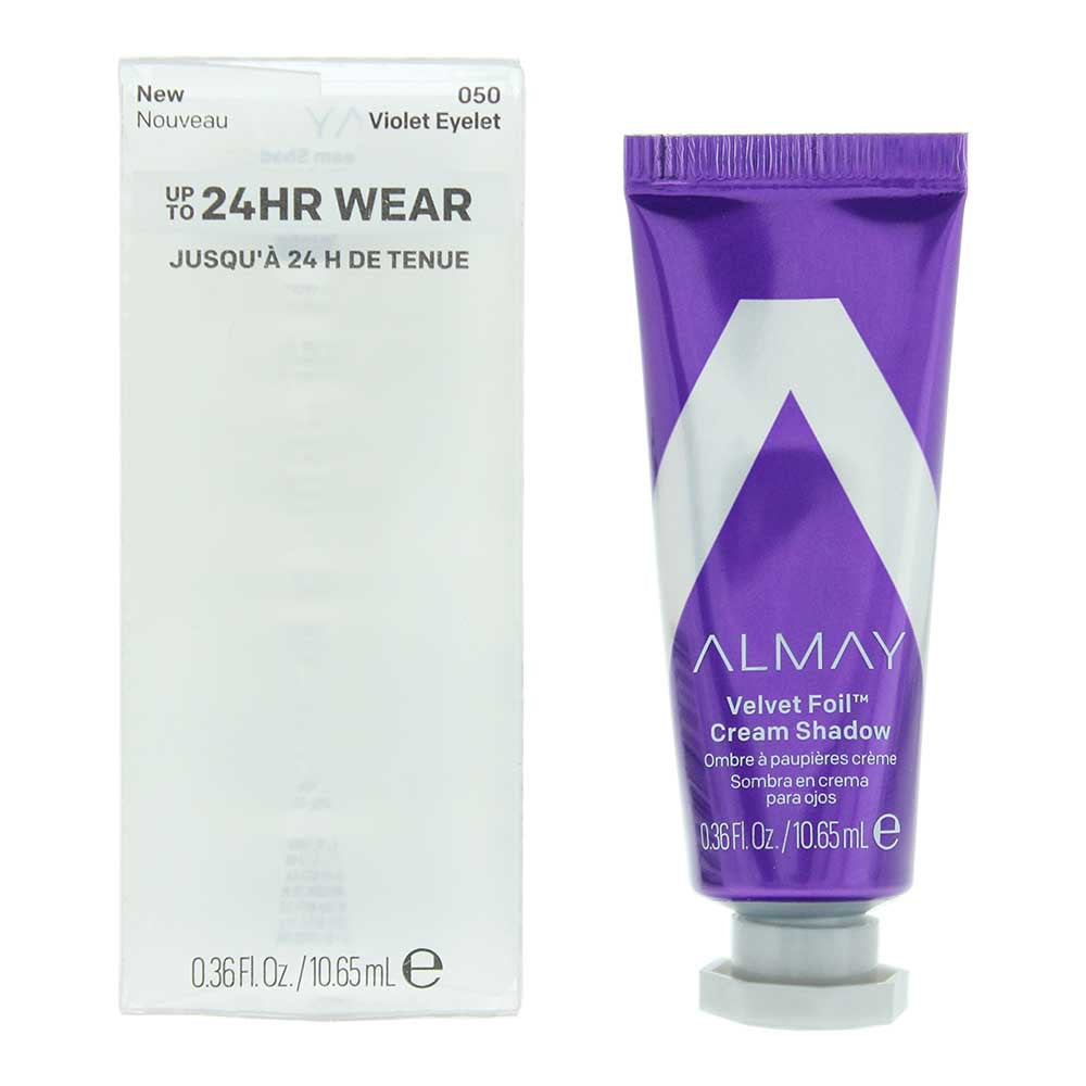 Almay Velvet Foil Cream Eyeshadow 10.65ml - 050 Violet Eyelet - Glow Empire