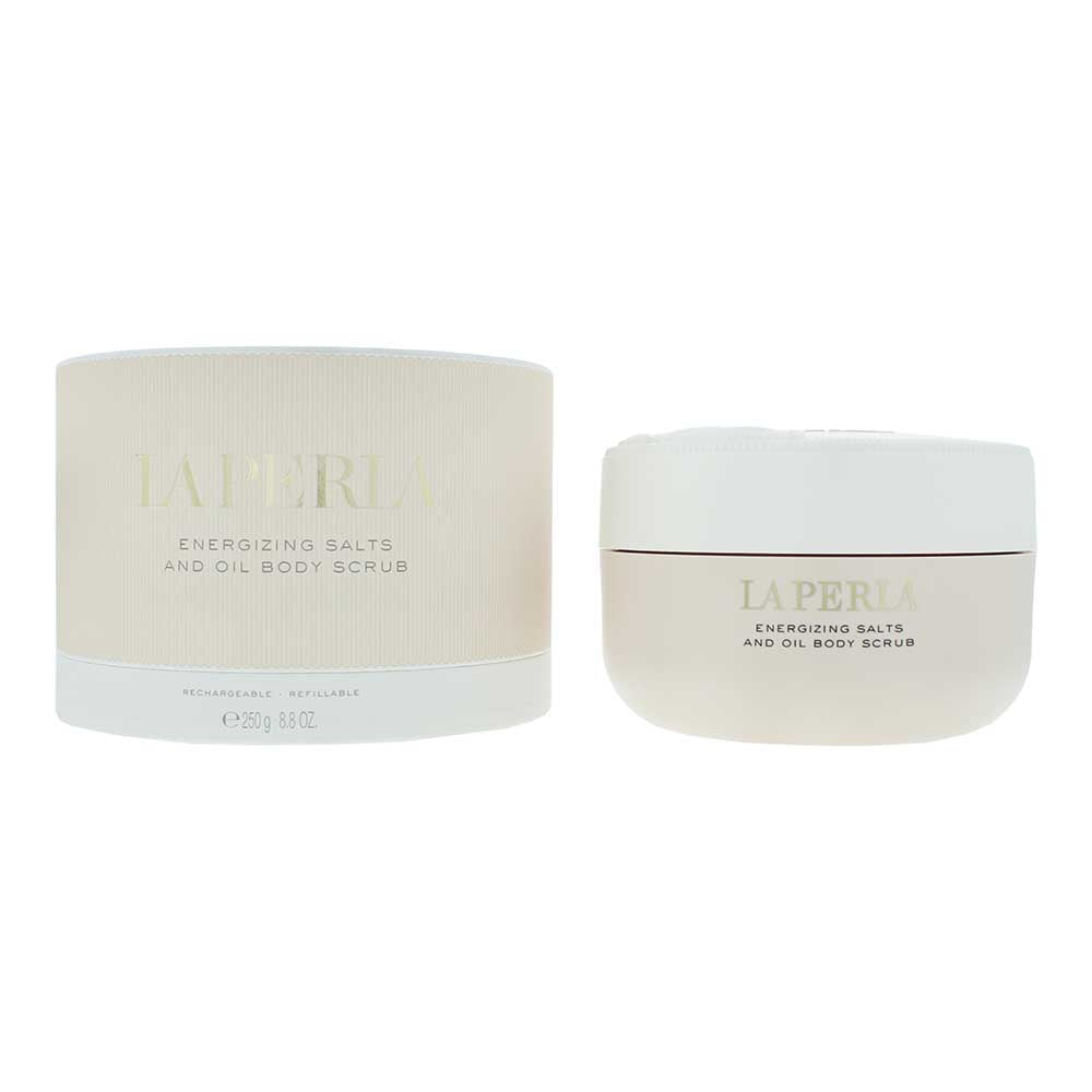 La Perla Energizing Salts And Oil Body Scrub 250g - Glow Empire