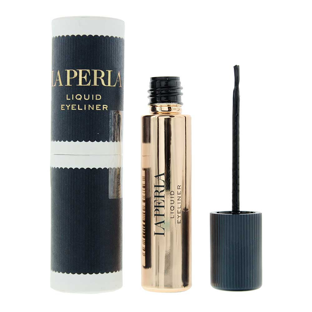 La Perla Liquid Eyeliner - Deep Black - 4.5ml - Glow Empire