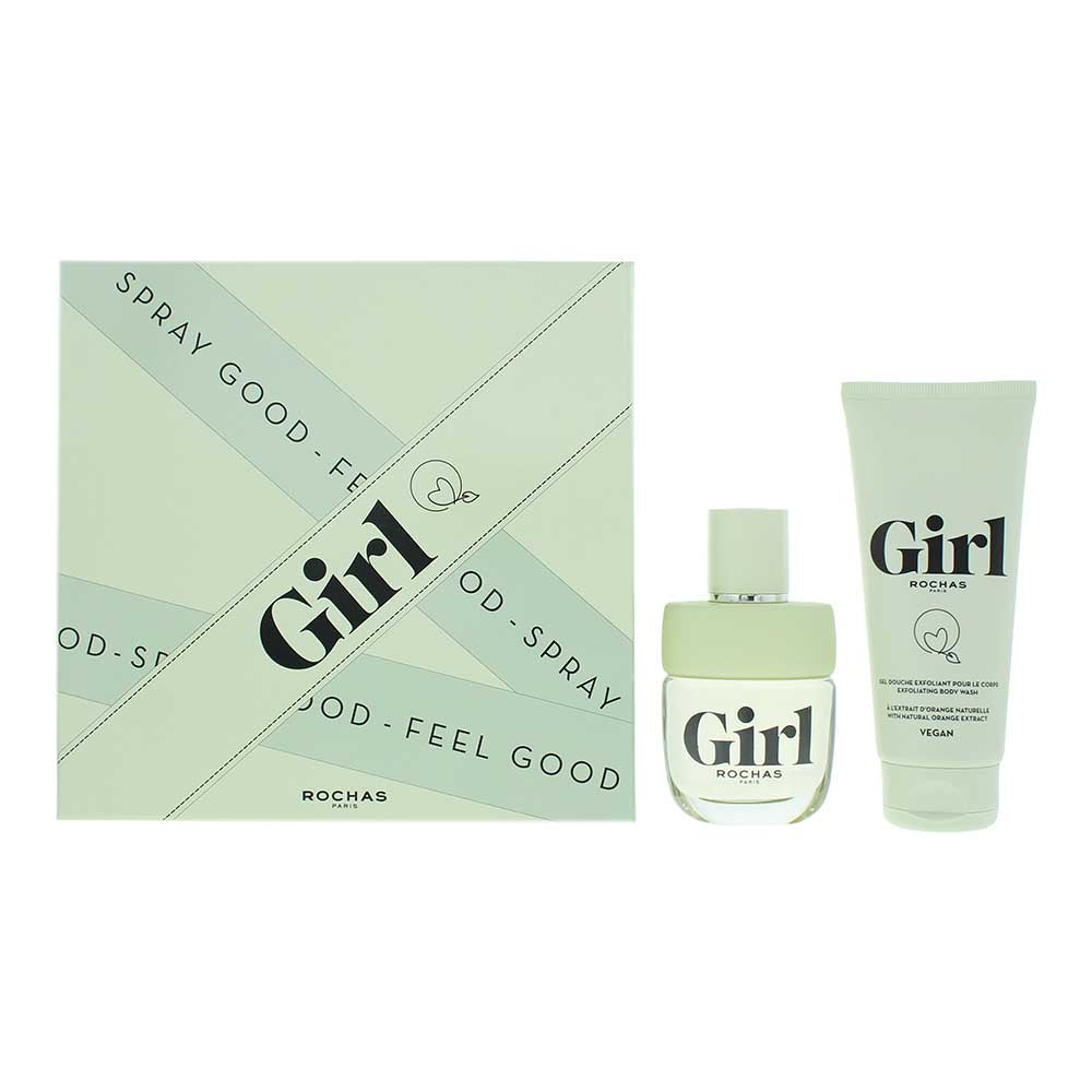 Rochas Girl Gift Set 60ml EDT + 100ml Shower Gel - Glow Empire