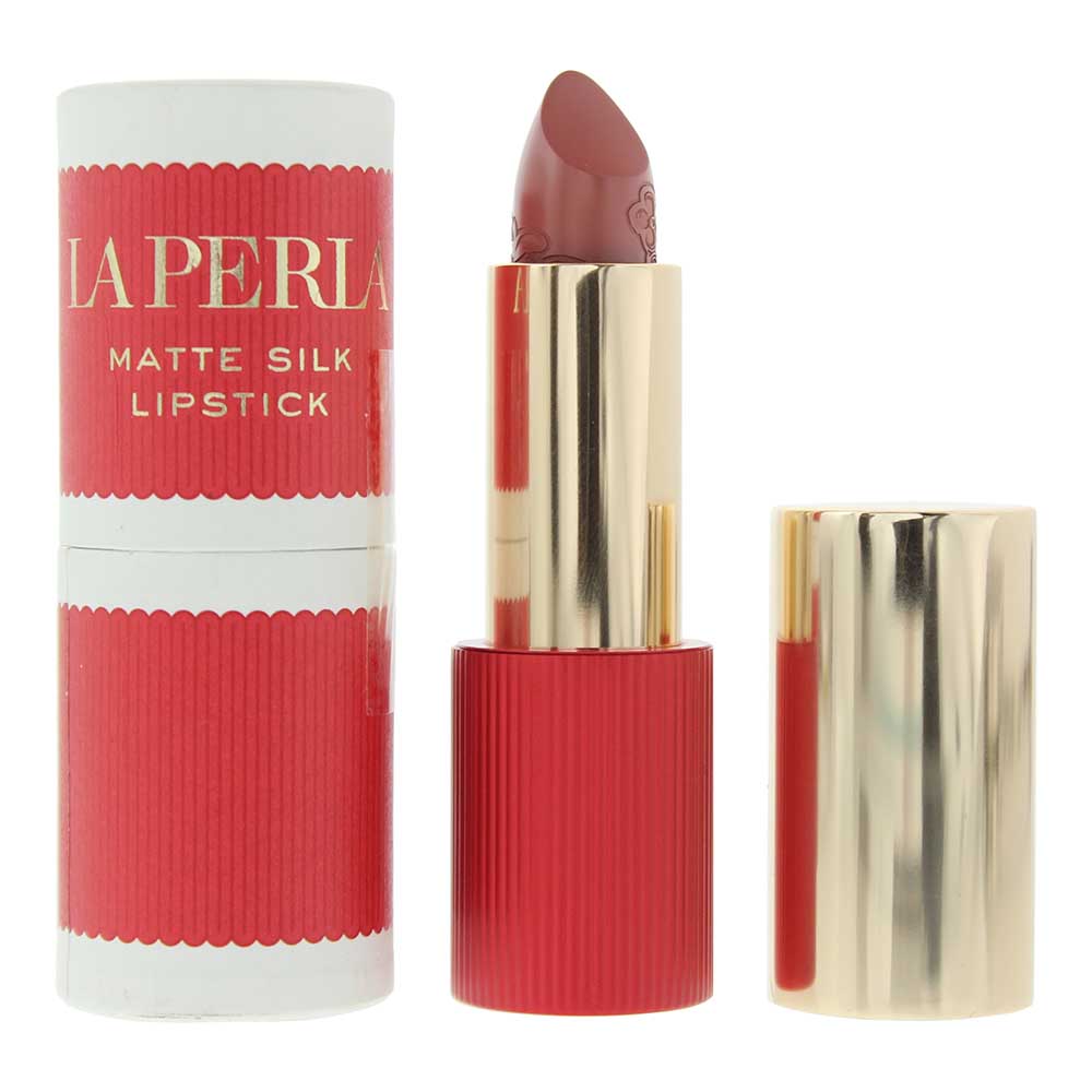 La Perla Matte Silk Lipstick - #101 - Nude Red - 3.5g - Glow Empire