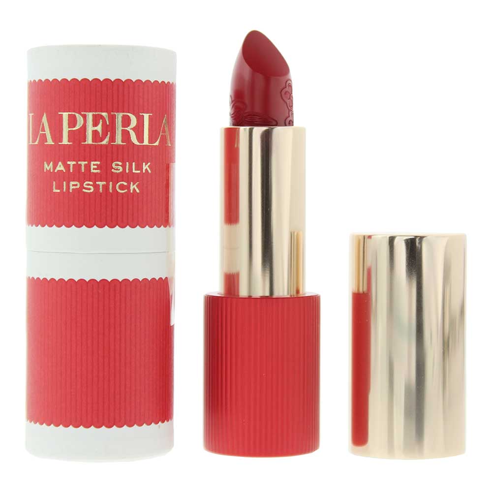 La Perla Matte Silk Lipstick - #106 - Venetian Red - 3.5g - Glow Empire
