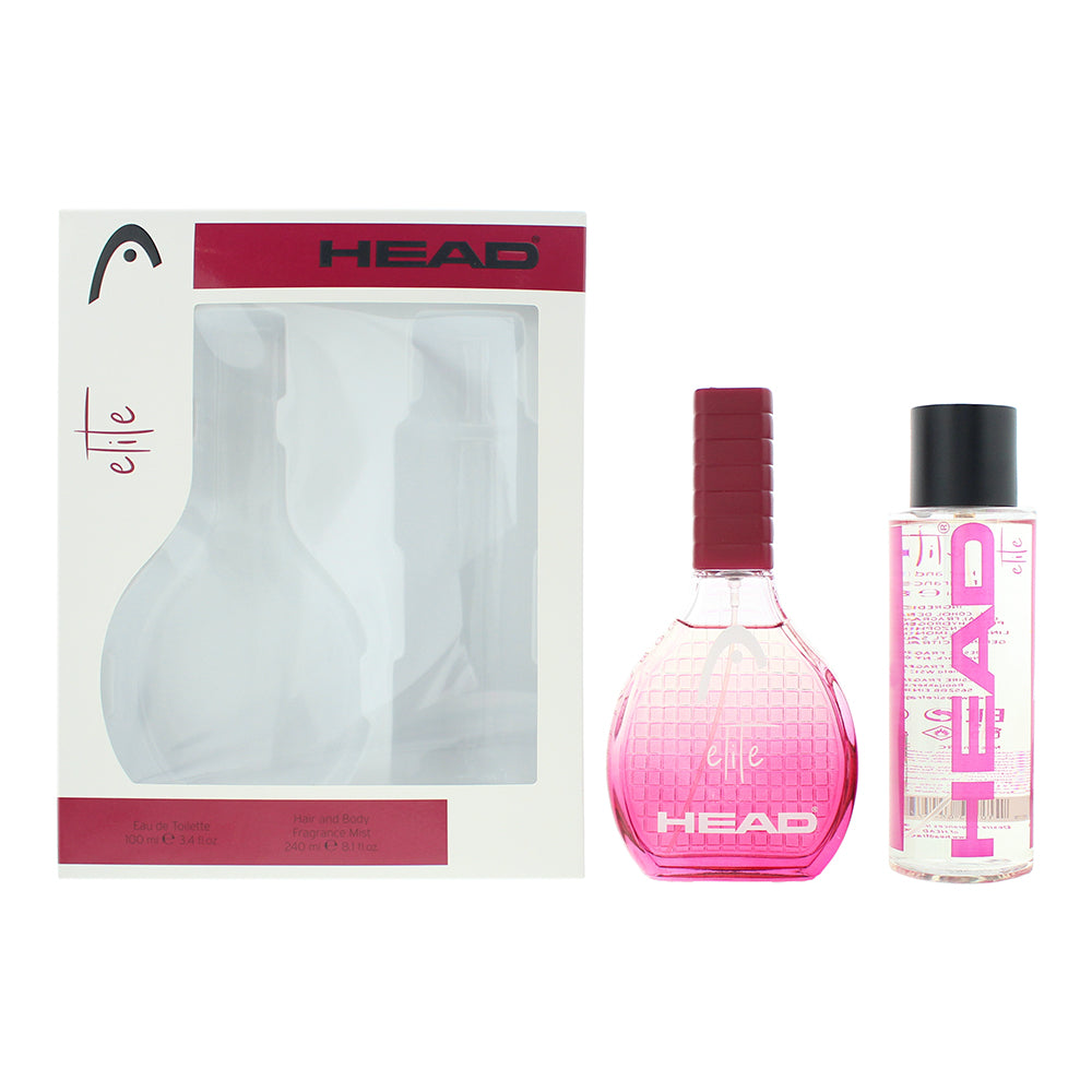 Head Elite Gift Set EDT 100ml + Hair and Body Fragrance Mist 240 ml - Glow Empire