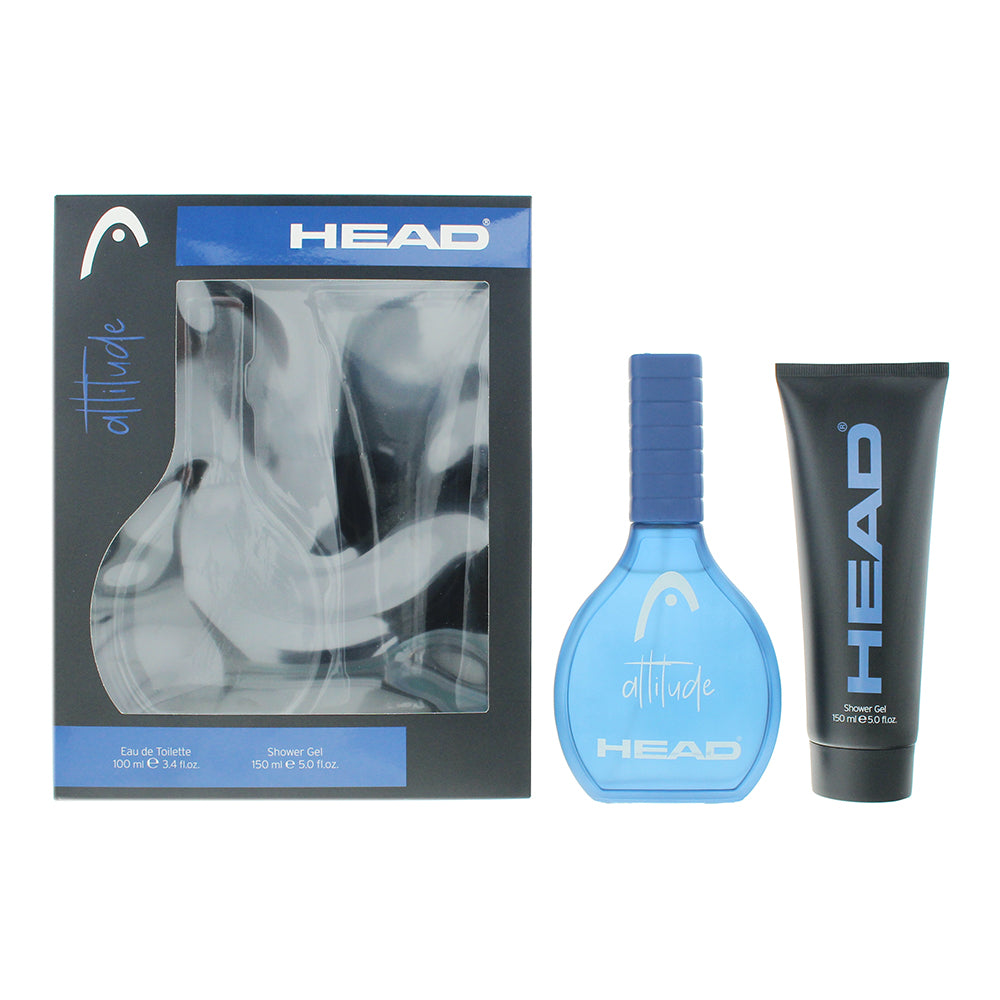 Head Attitude Gift Set: EDT 100ml - Shower Gel 150ml - Glow Empire
