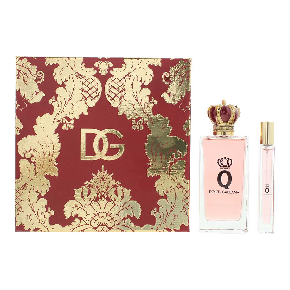 Dolce & Gabbana Q Gift Set 100ml EDP + 10ml EDP - Glow Empire