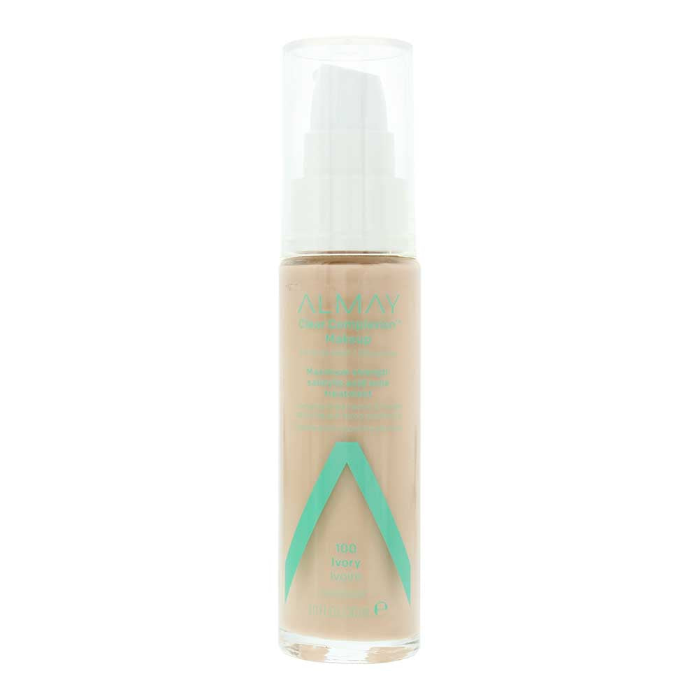 Almay Clear Complexion Makeup 30ml - 100 Ivory - Glow Empire