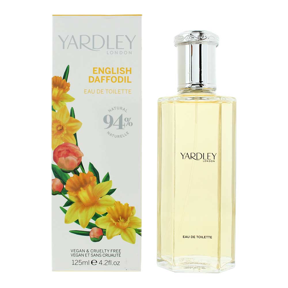 Yardley English Daffodil Eau de Toilette 125ml Spray - Glow Empire