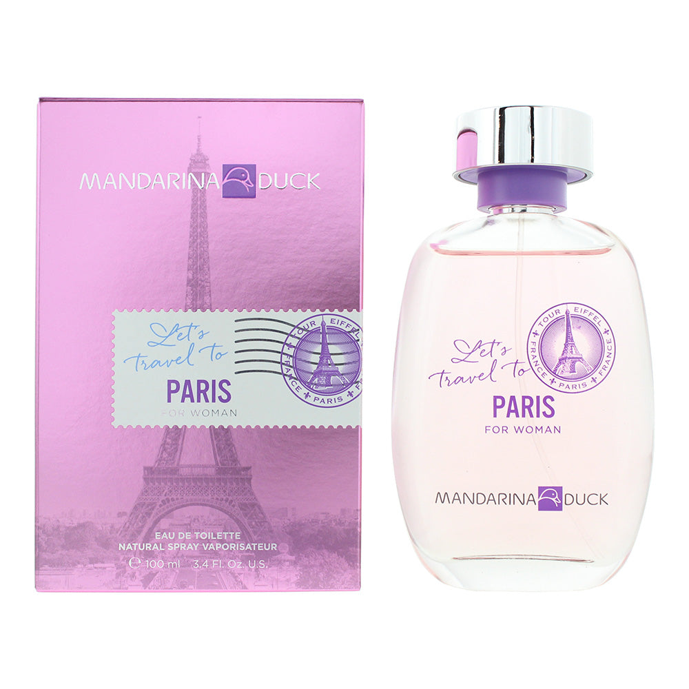 Mandarina Duck Let's Travel To Paris For Women Eau de Toilette 100ml Spray - Glow Empire