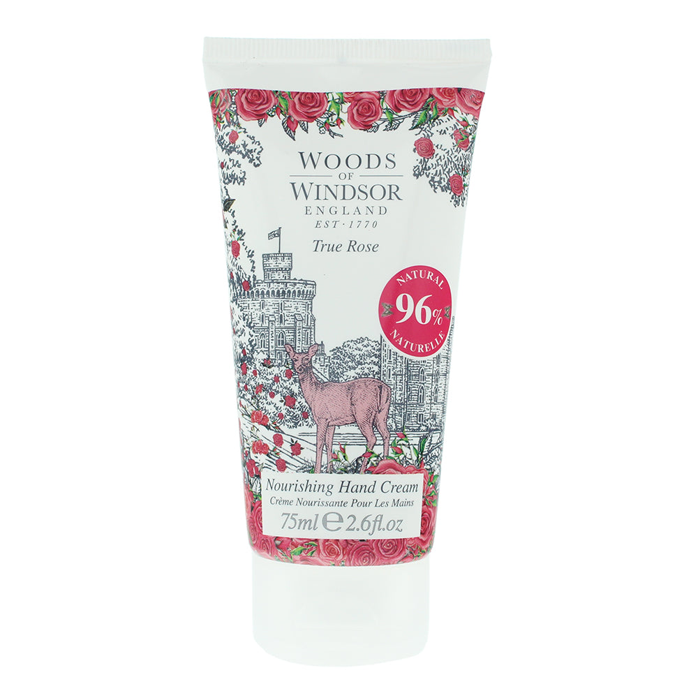 Woods of Windsor True Rose Hand Cream 75ml - Glow Empire