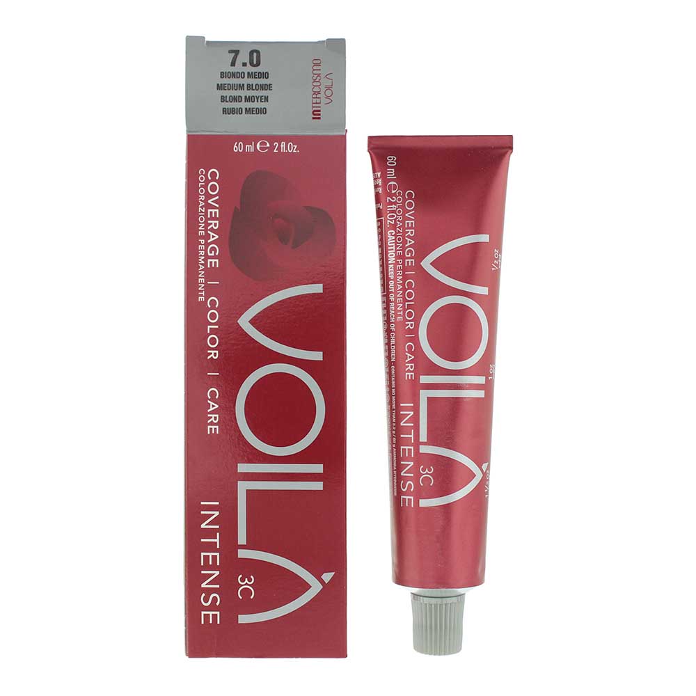 Intercosmo Voilà 3C Intense 60ml -  7.0 Medium Blonde - Glow Empire