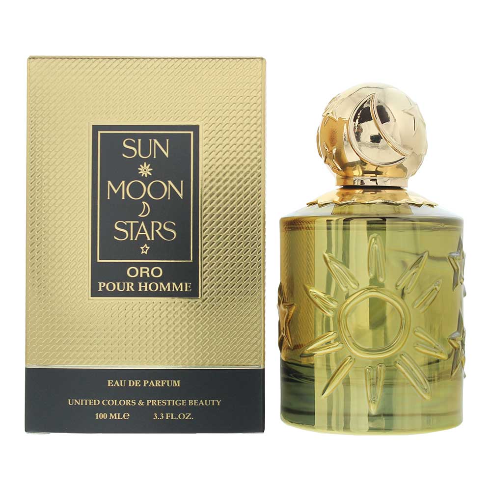 United Colors & Prestige Beauty Sun Moon Stars Oro Eau de Parfum 100ml Spray - Glow Empire