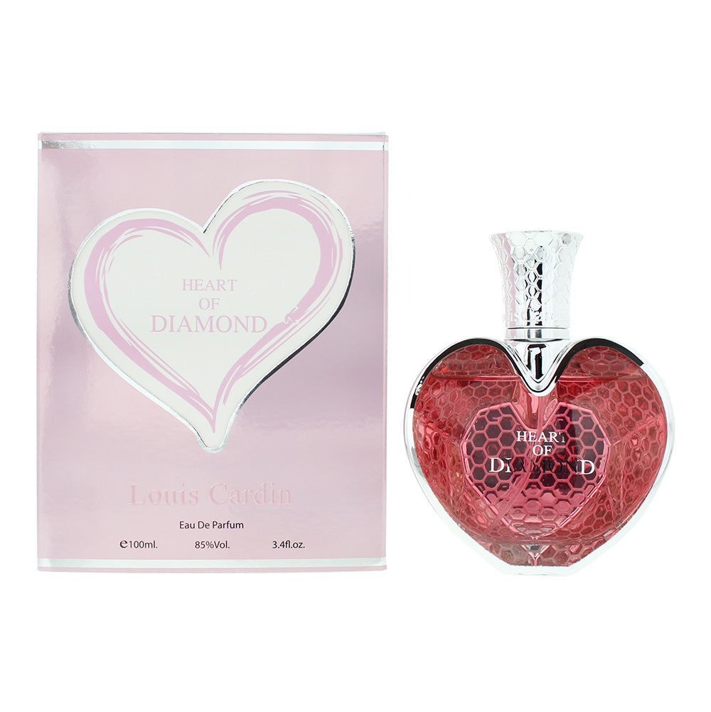 Louis Cardin Heart Of Diamond Eau de Parfum 100ml Spray - Glow Empire