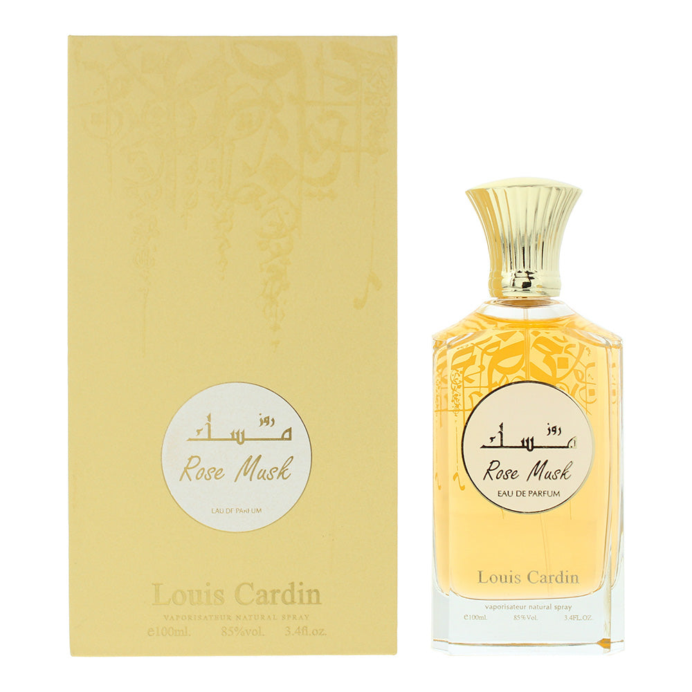 Louis Cardin Rose Musk Eau de Parfum 100ml Spray - Glow Empire