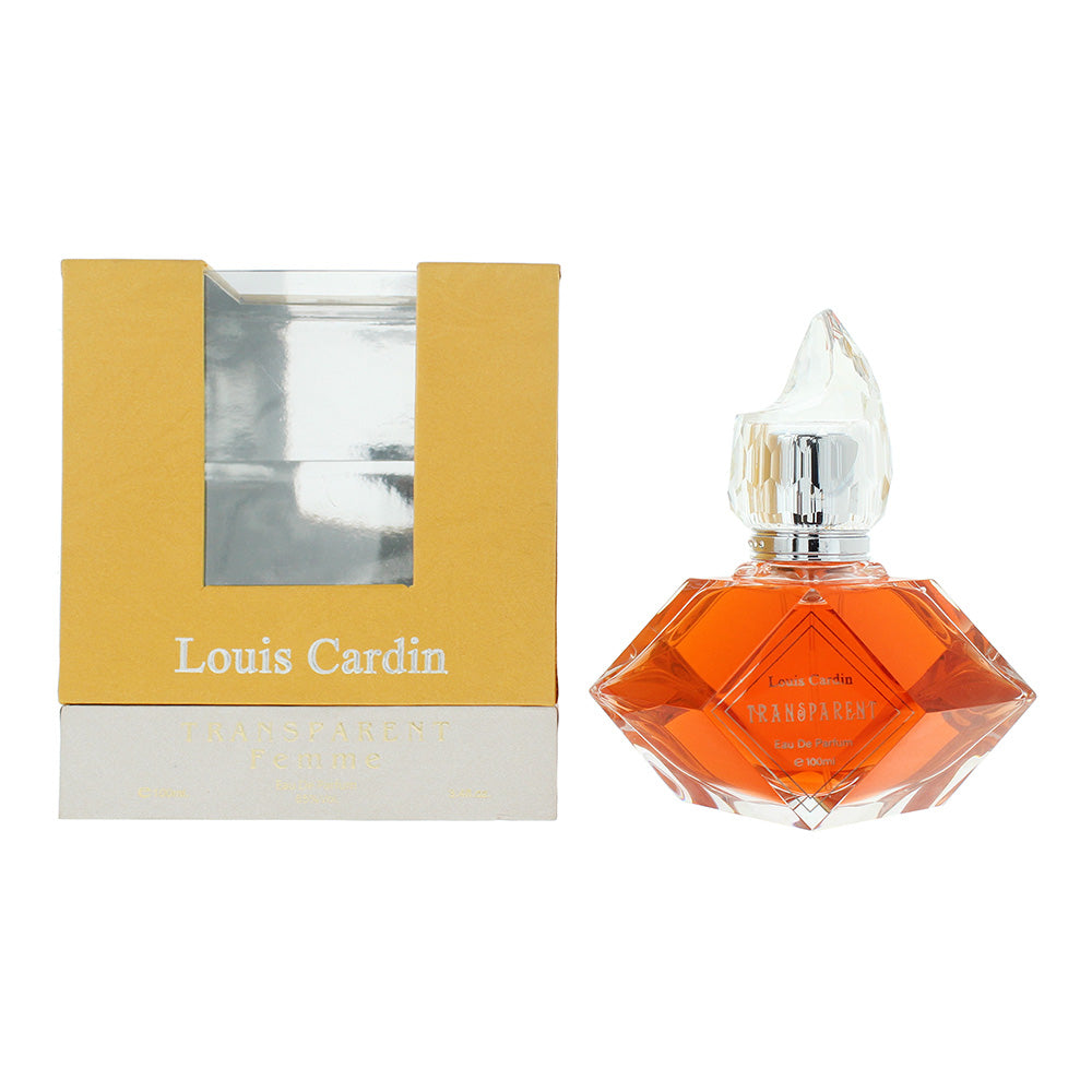 Louis Cardin Transparent Eau de Parfum 100ml Spray - Glow Empire