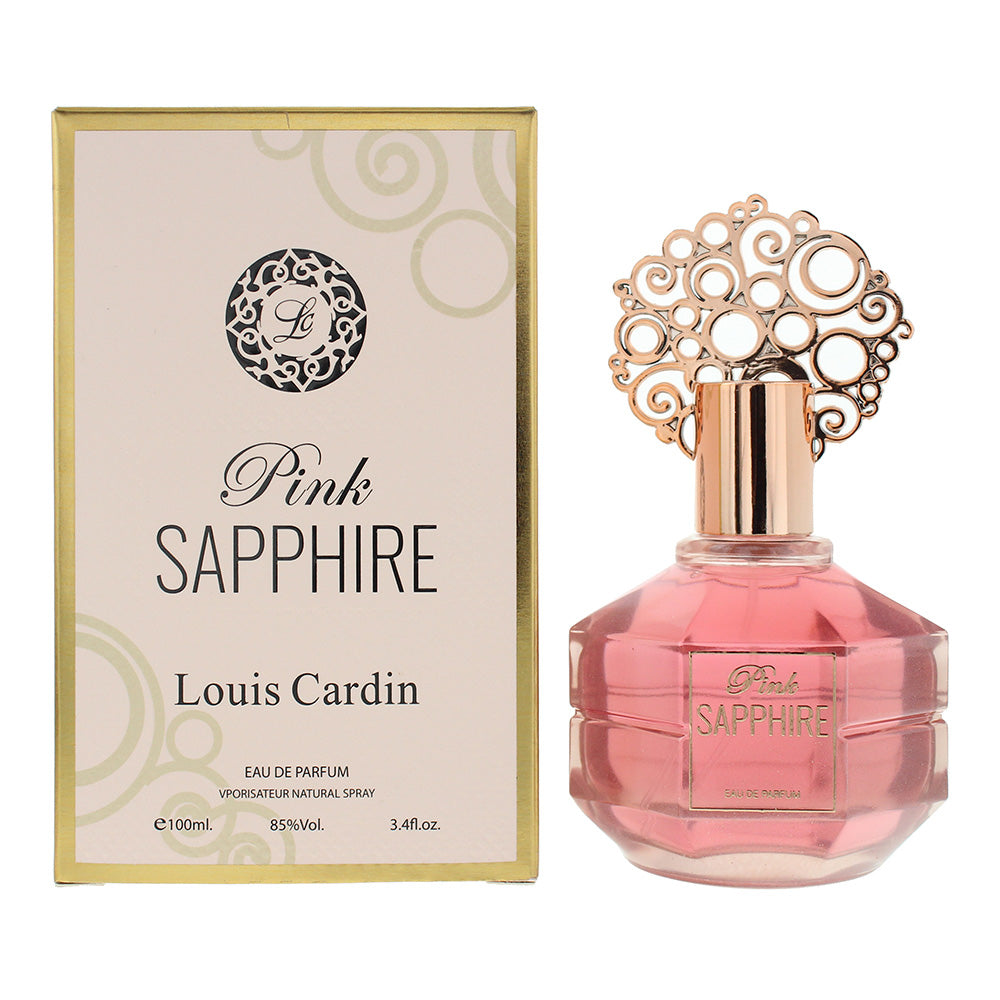 Louis Cardin Pink Sapphire Eau de Parfum 100ml Spray - Glow Empire