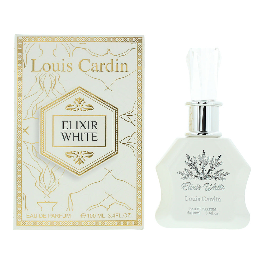 Louis Cardin Elixir White Eau de Parfum 100ml Spray - Glow Empire
