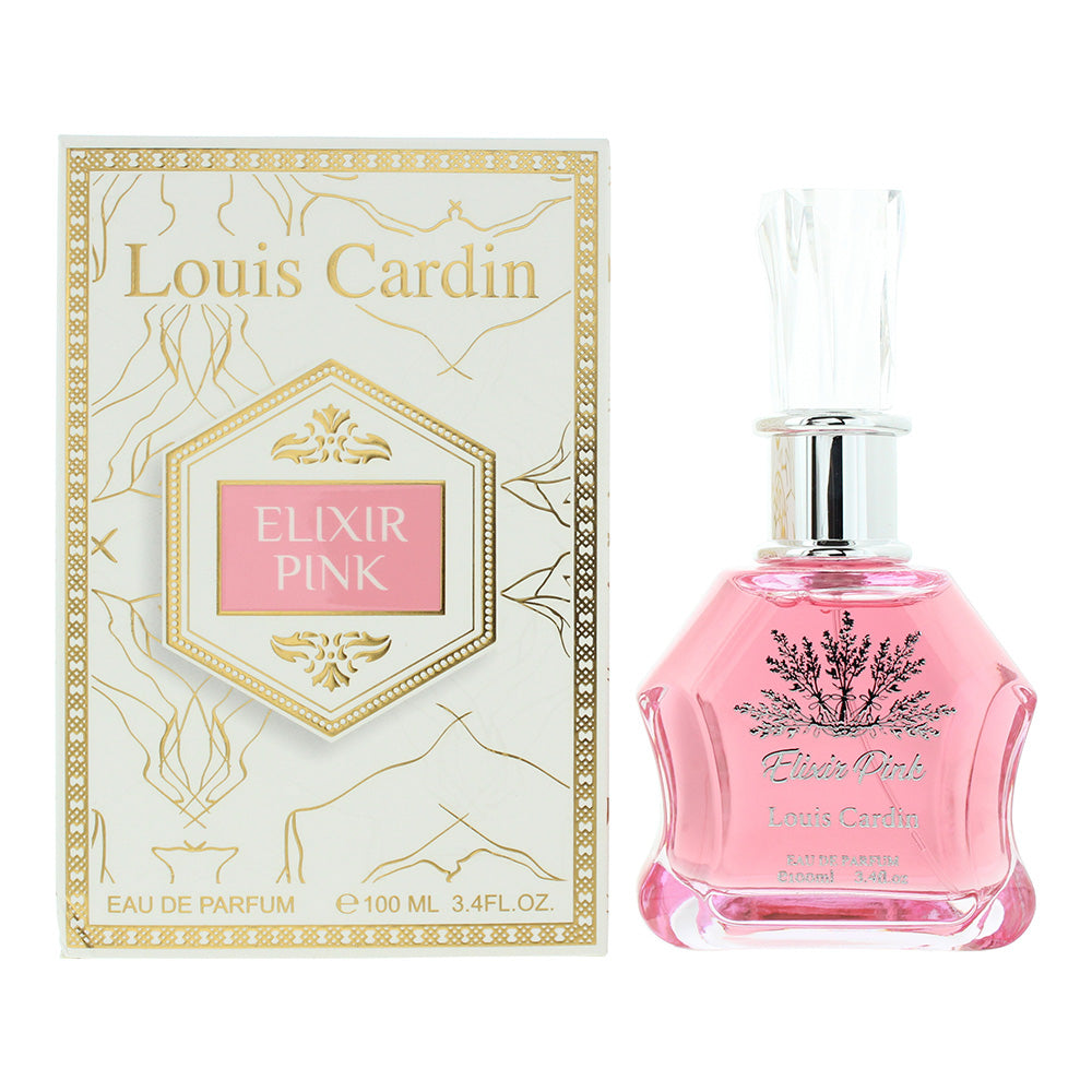 Louis Cardin Elixir Pink Eau de Parfum 100ml Spray - Glow Empire