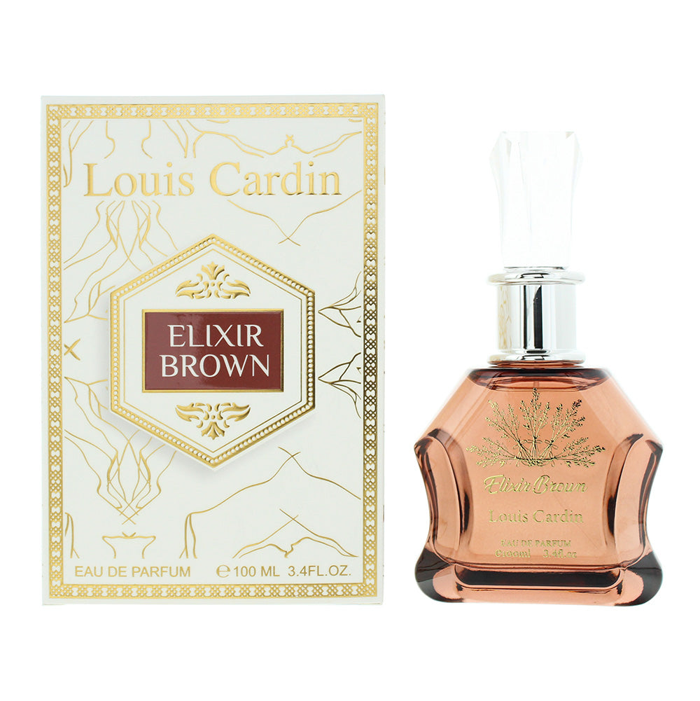 Louis Cardin Elixir Brown Eau de Parfum 100ml Spray - Glow Empire