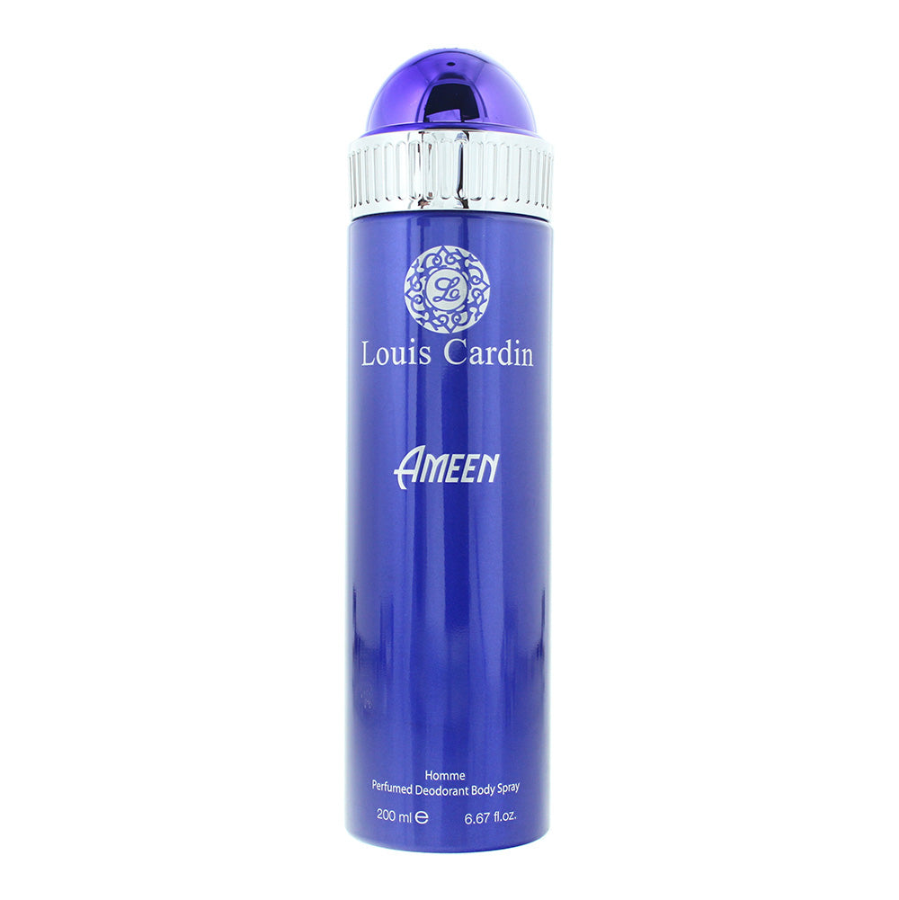 Louis Cardin Ameen Homme Deodorant 200ml Spray - Glow Empire