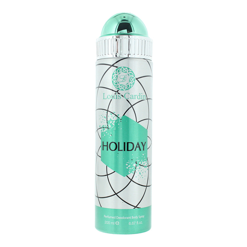 Louis Cardin Holiday Perfumed Deodorant Body Spray 200ml - Glow Empire